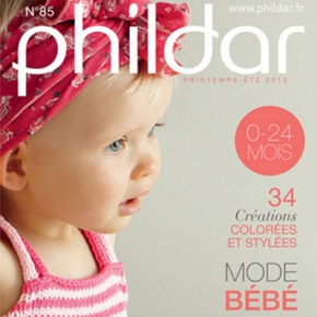 Revista Phildar Bebés Primavera/Verano 2013 Nº 85